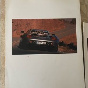 Porsche Product Information Carrera GT, and Brochure.